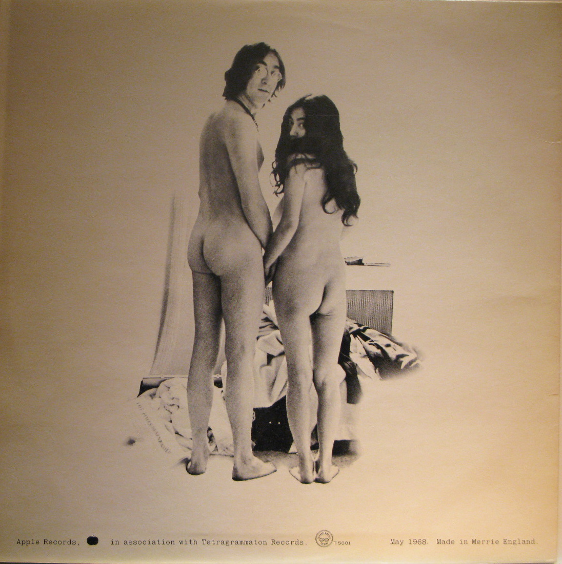 Unfinished Music No. 1: Two Virgins" John and Yoko Apple Records 1968....